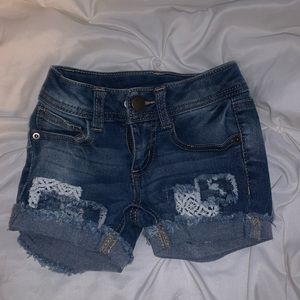 Kids jean shorts